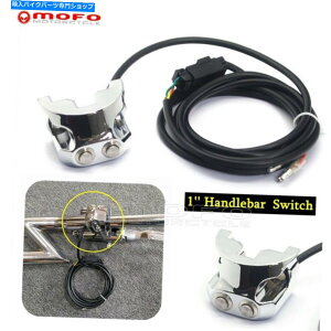 N[p[c n[[GAChXCb`Rg[pN[1 ''nho[XCb`C[}Eg Chrome 1'' Handlebar Switch Wire Mount For Harley Air Ride Switch Controller