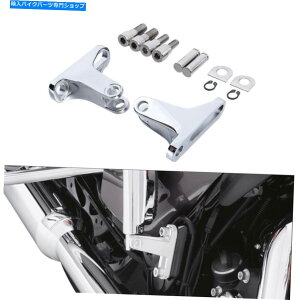 N[p[c n[[c[O[hOCh93-20̂߂̃Nq̃yÕ~j}EgLbgtBbg Chrome Passenger Foot Peg Mini Mount Kit Fit For Harley Touring Road Glide 93-20
