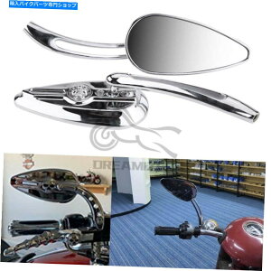 N[p[c n[[_CiGNgOChpI[goCN[XJX^CobN~[ Motorcycle Chrome Skull Style Rearview Mirrors For Harley Dyna Electra Glide
