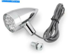 N[p[c oCJ[̑I~jLED^[MfAT[LbgNbh Biker's Choice Mini LED Turn Signal Dual Circuit Chrome Red