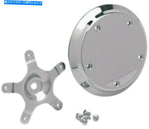 クロームパーツ ハーレーツインカムソフトダイナ99-15のためのクロムファイブボルトドームエアクリーナーインサート Chrome Five-Bolt Domed Air Cleaner Insert for Harley Twin Cam Softail Dyna 99-15