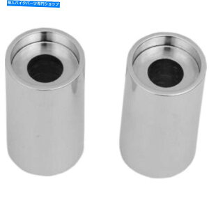N[p[c La Choppers 2 "1"nh̃nh̃nhõn[f LA Choppers 2" Chrome Riser Extensions for 1" Handlebars on Harley Models