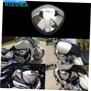 N[p[c XYLBoulevard M109 M109R VZR1800pN[zCGAN[i[Jo[ Chrome Intake Air Cleaner Filfer Cover For SUZUKI BOULEVARD M109 M109R VZR1800