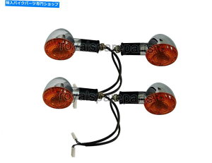 �N���[���p�[�c ���C�����G���t�B�[���h�N���V�b�N350cc 500cc�N�����t�����g�����A�C���W�P�[�^�̃g���t�B�V�J�[�y�A Royal Enfield Classic 350cc 500cc Chrome Front & Rear Indicator Traficator Pair�y���s�A��