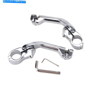 N[p[c 1-1 / 4 "I[goC̒px̍HGWK[ho[PEG}Eg`bp[AJ 1-1/4" Motorcycle Long Angled Highway Engine Guard Bar Foot Peg Mount Chopper US