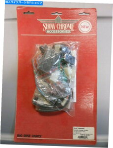 N[p[c NOSV[NgNCg^[VOiϊn[lXz_GL1800 52-766 NOS Show Chrome Trunk Lights Turn Signal Conversion Harness Honda GL1800 52-766
