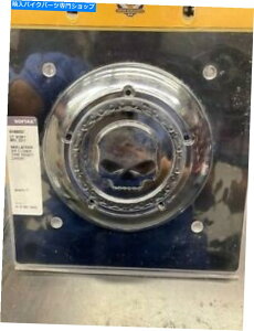 N[p[c n[[_rbh\XJ`F[GAN[i[gX[L[N[61400052 Harley Davidson Skull&Chain Air Cleaner Trim Smokey Chrome 61400052