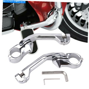N[p[c 1 1/4 "1.25"GWK[hH̃yOtbgXg}EgNv̓n[[ɍĂ܂ 1 1/4" 1.25"Engine Guard Highway Foot Pegs Footrest Mounts Clamps Fit For Harley