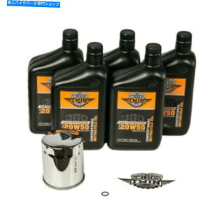 N[p[c 360TwinŃNtB^[tĂ~EH[L[8̏]̖ωLbg MILWAUKEE EIGHT CONVENTIONAL OIL CHANGE KIT WITH CHROME FILTER by 360Twin