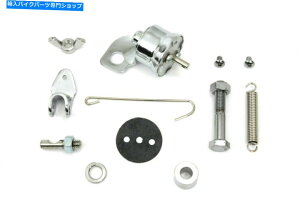 �N���[���p�[�c Harley Davidson�ɂ��N�����v���^�u���[�L�X�C�b�`�L�b�g Chrome Pull Type Brake Switch Kit for Harley Davidson by V-Twin�y���s�A���i�z