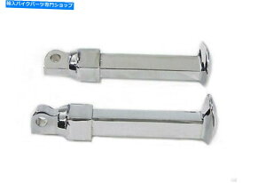 N[p[c NSX^C̃tbgybOZbg̓n[[ - _rbh\ɃtBbg܂ Chrome Railroad Style Footpeg Set fits Harley-Davidson