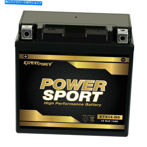 N[p[c Chrome ProV[YPowerSportpYTX14-BSobe[ YTX14-BS Battery Replacement for Chrome Pro Series Powersport