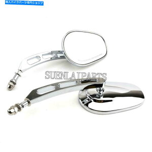 N[p[c n[[_rbh\c[ON[U[̂߂ChromeI[goCAr[TCh~[ Chrome Motorcycle Rear View Side Mirrors For Harley Davidson Touring Cruiser