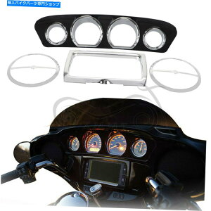 N[p[c n[[c[O14-20̂߂̃Xs[h[^[̓̃tFAOQ[Wx[g}Egv[g Speedometer Inner Fairing Gauge Bezel Trim Mount Plate For Harley Touring 14-20