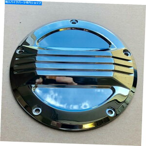 N[p[c Harley M8c[O\tgpN[GAt[Nb`_[r[Jo[ Chrome Air Flow Clutch Derby Cover for Harley M8 Touring & Softail