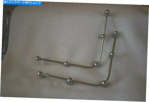 N[p[c NOS OEMn[[_rbh\N[R[i[gbhZbgSPN 90831-77 NOS OEM HARLEY DAVIDSON CHROME CORNER TRIM ROD SET COMPLETE PN 90831-77