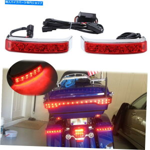 N[p[c LEDThobOThobOu[L^[vCg̓n[[c[O2014-2021 LED Saddlebag Saddle Bags Run Brake Turn Lamp Light For Harley Touring 2014-2021