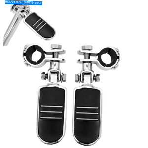 �N���[���p�[�c 1-1 / 4 "�n�C�E�F�C�N���b�V���o�[�̃t�b�g�y�O�̂��߂̃n�[���[�c�[�����O���[�h�L���O�G���N�g���O���C�h 1-1/4" Highway Crash Bar Foot Pegs For Harley Touring Road King Electra Glide