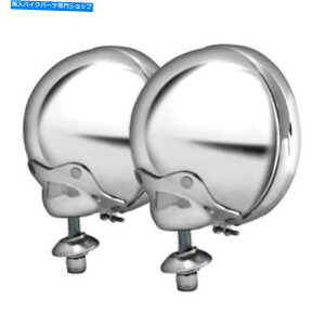 N[p[c V4 1/2 "n[[vJN[I[goCX|bgCgoPcZbg New Adjure 4 1/2" Harley Replica Chrome Motorcycle Spotlight Bucket Set