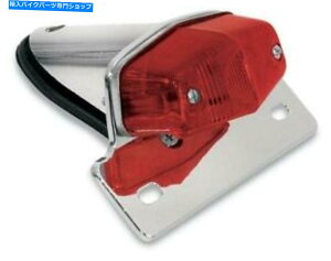 N[p[c emgo 62-21521v[g}Egt[JXX^C̃e[Cg - N Emgo 62-21521 Lucas-Style Taillight with Plate Mount - Chrome