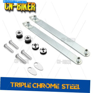 �N���[���p�[�c �n�[���[�X�g���[�g�{�u�̂��߂̒��E�\��Sissy Bar 4�|�C���g�h�b�L���O�L�b�g��53797-09 Detachable Sissy Bar 4 Point Docking Kit For Harley Street Bob Replace #53797-09