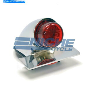 N[p[c N[eÓTIȃgȃXp[ge[Cgu[LCgJtFI[goC Chrome Projected Classic Retro Sparto Taillight Brake Light Cafe Motorcycle