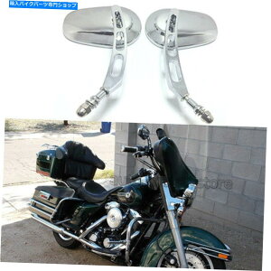 N[p[c n[[̃oCÑobNr[JX^TCh~[ MOTORCYCLE PARTS CHROME REARVIEW CUSTOM SIDE MIRRORS FOR HARLEY MOTORBIKES REFIT