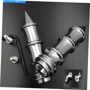 N[p[c 1985N2008ÑI[goC̃XpCNqtgtbgyO}nV-Max Chrome Motorcycle Spike Passenger Front Foot Peg For 1985-2008 2007 Yamaha V-Max Chrome