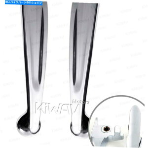 �N���[���p�[�c Kiwav Chrome�u���[�L�N���b�`���o�[�L�b�g�t�B�b�g�n�[���[���[���C�_�[�\�t�g�X���[��2018-2020 KiWAV chrome brake clutch lever kit fits Harley Low Rider Softail Slim 2018-2020�y���s�A���i�z