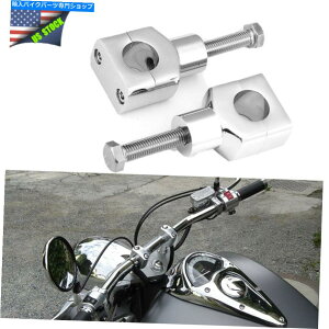 N[p[c Honda Shadow Ace Aero Spirit 750 1100 VLXp1 "25mmN[nho[CU[ 1" 25mm Chrome Handlebar Risers for Honda Shadow ACE Aero Spirit 750 1100 VLX