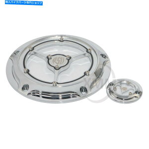 N[p[c Harley Street Glide Road King̃^C}[^C~O Chrome RSD Clarity Derby Cover Timer Timing For Harley Street Glide Road King