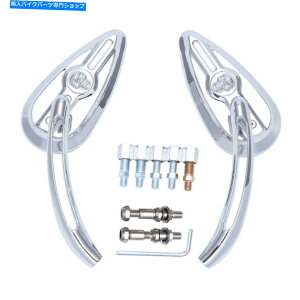 �N���[���p�[�c �n�[���[�_�C�i�G���N�g���O���C�h�c�[�����O�̂��߂̃I�[�g�o�C�N���[���X�J���o�b�N�~���[ Motorcycle Chrome Skull Rearview Mirrors For Harley Dyna Electra Glide Touring�y���s�A���i�z