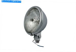 N[p[c 5 3/4 "NEhwbhvwbhCg50 / 35Wdn[[`bp[{o[JX^ 5 3/4" Chrome Round Headlamp Headlight 50/35W Bulb Harley Chopper Bobber Custom