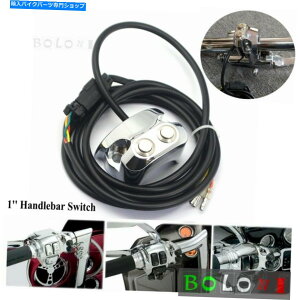 N[p[c Harley Dyna V-Rod Air RideXCb`Rg[pN1 "nho[XCb`}Eg Chrome 1"Handlebar Switch Mount For Harley Dyna V-Rod Air Ride Switch Controller