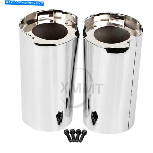 N[p[c Harley Touring Flht Flhx Ultra Limited 14Abv̂߂̃NtH[Nu[cXC_[Jo[ Chrome Fork Boot Slider Covers For Harley Touring FLHT FLHX Ultra Limited 14-UP