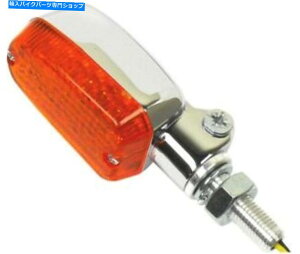 N[p[c KS LED~`}[J[CgS / FN[Ao[/Ao[Y K&S LED Oblong Marker Light S/F Chrome Amber/Amber Lens