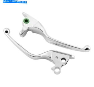 �N���[���p�[�c �o�C�J�[�̑I���N�����u���[�L���N���b�`���o�[�Z�b�gOEM REPL�B 15-17�n�[���[�t��FXST. Biker's Choice Chrome Brake & Clutch Lever Set OEM Repl. 15-17 Harley FLST FXST