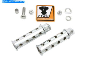 N[p[c Chrome Combat Shooter Style FootpegZbgtBbgF̎tׂẴf Chrome Combat Shooter Style Footpeg Set Fits: All models with female mounting