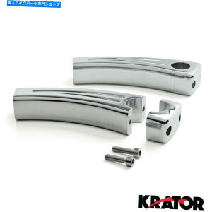 �N���[���p�[�c 5.5 �����̂��߂�Chrome�n���h���o�[���C�U�[�̂��߂̏����f���b�N�X8�{�[���c�A�[�l�X 5.5 Chrome Handlebar Riser For Victory Kingpin Deluxe 8-Ball Tour Ness�y���s�A���i�z