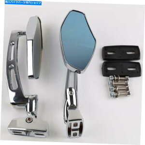 N[p[c z_CBRXYLGSXR}nFZR YZF 6mmpNI[goCTChA~[ Chrome Motorcycle Side Rear Mirrors For Honda CBR Suzuki GSXR Yamaha FZR YZF 6mm