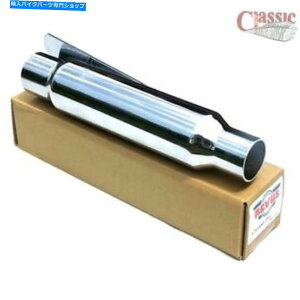 N[p[c V[g12 "NrCTCT[}t[XbVJbgX^ṽI[goCjo[T Short 12" Chrome Exhaust Silencer Muffler Slash Cut Stumpy Motorcycle Universal