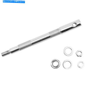 �N���[���p�[�c �h���b�O�X�y�V�����[�N�����t�����g�A�N�X���L�b�g�n�[���[�_�C�i�X�|�[�c�X�^�[FXD XL FXR DS223036 Drag Specialties Chrome Front Axle Kit Harley Dyna Sportster FXD XL FXR DS223036