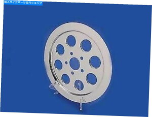 N[p[c V-Twinɂn[[_rbh\pCi[v[[Jo[70N Inner Pulley Cover 70 Tooth Chrome for Harley Davidson by V-Twin