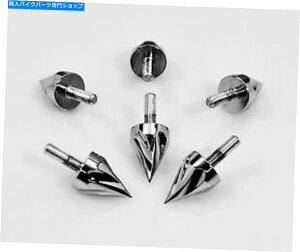 N[p[c Hayabusa GSXR R1 R6 6 PK Chrome HelixXpCNXN[{gFIARING BODYb5mm HAYABUSA GSXR R1 R6 6 PK CHROME HELIX SPIKE SCREWS BOLTS FIARING BODY FATTY 5MM