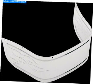 N[p[c hbOXyVAN[tF_[XJ[gt[X`[n[Cc[O80-13 FLT Drag Specialties Chrome Fender Skirt Flame Steel Harley Touring 80-13 FLT