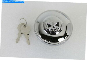 N[p[c n[[N[XJL[x[XKXR^NLbvX|[cX^[C`F Harley chrome skull Keyed vented gas fuel tank cap sportster racheting