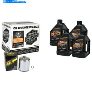 N[p[c }LV}[VOICEVO / XLLbgNCbNIC`FWLbg - NtB^[| 90-069014PC Maxima Racing Oil Evo/XL KIT Quick Oil Change Kit - Chrome Filter | 90-069014PC