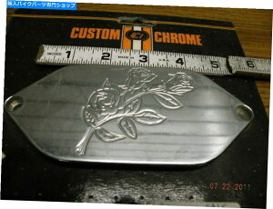 N[p[c N[YfUCCCIgX~bVJo[5Xs[h1987UPn[[ACC P / N 29-018 Chrome ROSE DESIGN CCI TRANSMISSION COVER 5 SPEED 1987 &up HARLEY ACC P/N 29-018
