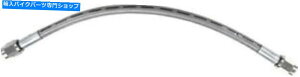 N[p[c ObhbWjo[TNAR[gu[Lz[XNGh - 63C`B 80363Vo[ Goodridge Universal Clear Coat Brake Hose with Chrome Ends - 63in. 80363 Silver