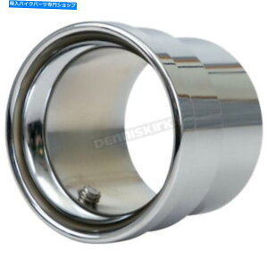 N[p[c RuNXg[gJbgrbgrC`bv - PT-1023PiCAւ̑DȂj Cobra Chrome Straight-Cut Billet Exhaust Tip - PT-1023P (no ship to CA)